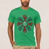 Lobster Snowflake Anchor N.S., lelijk shirt met Ke (Voorkant)