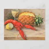 Lobster Stilleven Briefkaart (Voorkant)