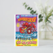LOBSTER STOMP Poster Art van Mort Todd Briefkaart (Staand voorkant)
