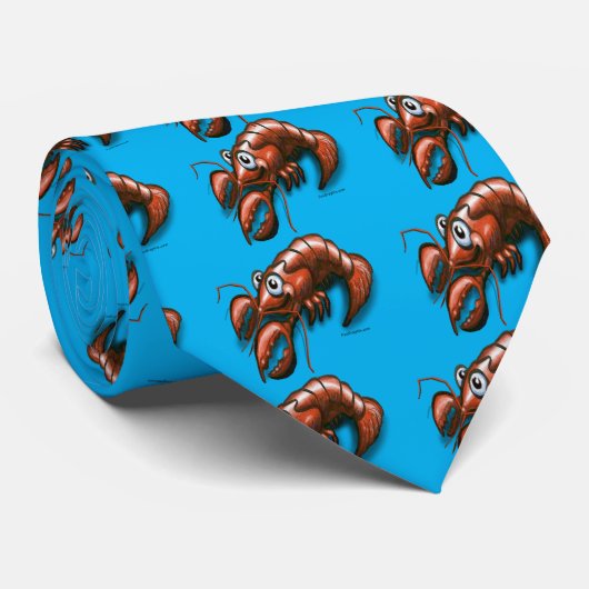 Lobster Stropdas (Opgerold)