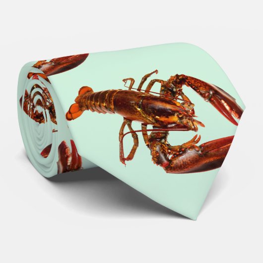 Lobster-Stropdas Stropdas (Opgerold)