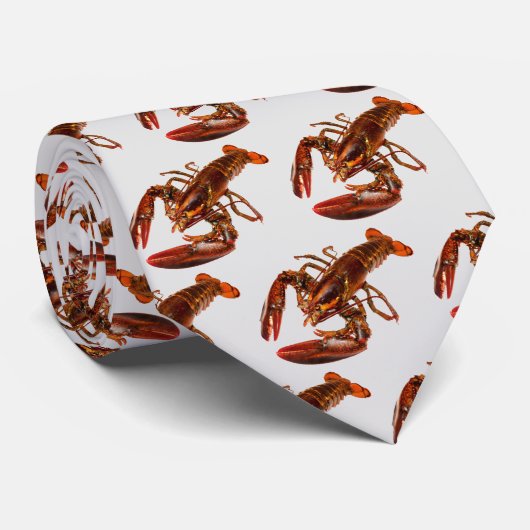 Lobster-Stropdas Stropdas (Opgerold)