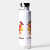 Lobster Sunburn - I Came I Saw I Forgot Sunscreen Waterfles (Rechts)