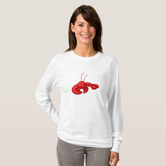 Lobster T-shirt (Voorkant volledig)