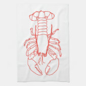 Lobster Tea Towel Theedoek (Verticaal)