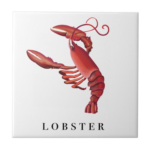 Lobster Tegeltje (Voorkant)