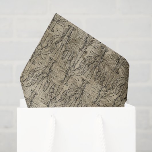 Lobster Tissuepapier (Cadeauzakje)