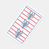 Lobster Topiary Ginger Jars Paper Guest Towels Servet (Hoek)