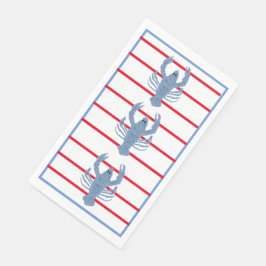 Lobster Topiary Ginger Jars Paper Guest Towels Servet