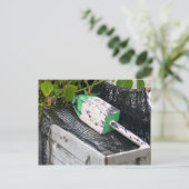 Lobster Trap Buoy Briefkaart (Staand voorkant)