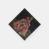 Lobster Trap kerstboom Cocktail Napkin Servet (Hoek)