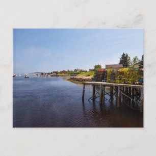 Lobster Traps, Corea, Maine Briefkaart