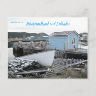 Lobster Traps Newfoundland en Labrador Briefkaart