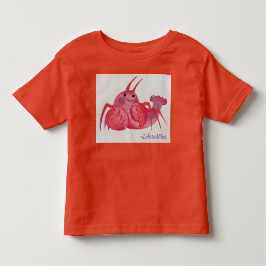 Lobster Vibes Tshirt (Voorkant)