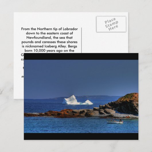 Lobster Vist Briefkaart (Voorkant / Achterkant)