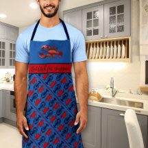 Lobster Voor Avondeten Patroon Bib Schort