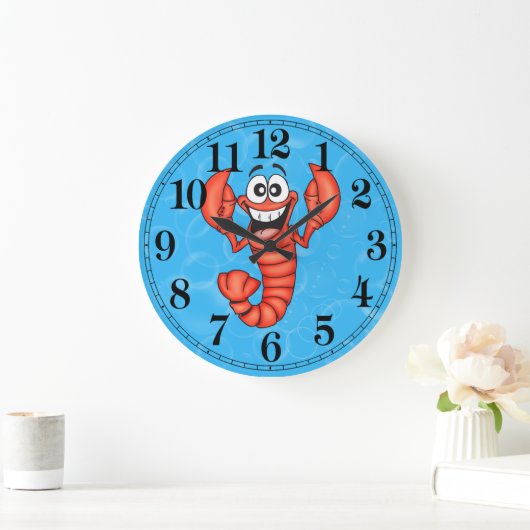 Lobster Wall Clock Grote Klok (Huis)