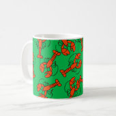 Lobster Wallpaper Koffiemok (Voorkant links)
