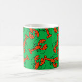Lobster Wallpaper Koffiemok (Center)