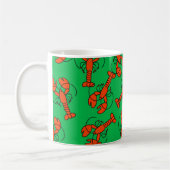 Lobster Wallpaper Koffiemok (Links)