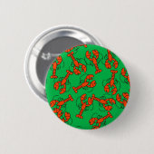 Lobster Wallpaper Ronde Button 5,7 Cm (Voorkant /achterkant)