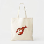 Lobster-waterverf Tote Bag (Voorkant)