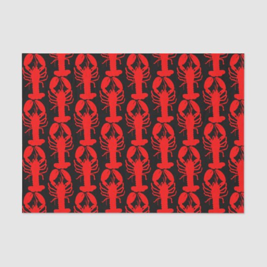 Lobster-weefselpapier Tissuepapier (Voorkant)