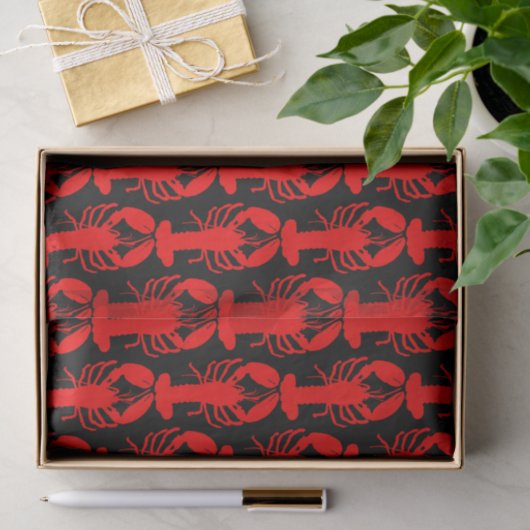 Lobster-weefselpapier Tissuepapier (Geschenk)