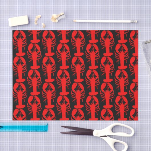 Lobster-weefselpapier Tissuepapier (Craft)