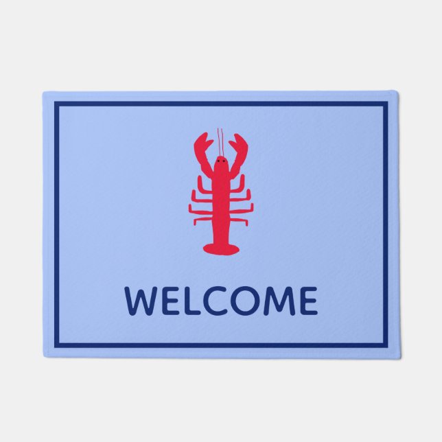 Lobster Welcome Mat (Voorkant)