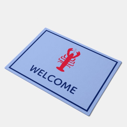 Lobster Welcome Mat (Schuin)