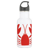Lobster Whimsy Waterfles (Voorkant)