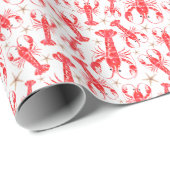 Lobster Wrapping Paper Cadeaupapier (Rol Hoek)