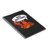 Lobster Zee Food Lover got Buttah Notitieboek (Rechterzijde)