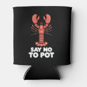 Lobster zegt nee tegen Pot Blikjeskoeler (Voorkant)