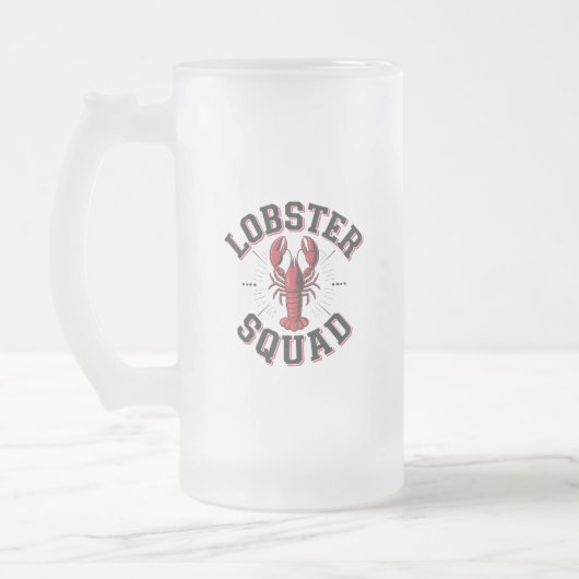 Lobsterbende Matglas Bierpul (Links)