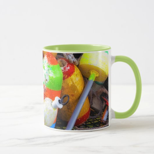 Lobsterboeien aan de Bass Harbour Mok (Rechts)