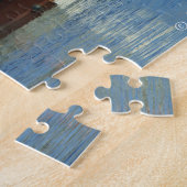 Lobsterboten DrawBridge Perkins Cove Jigzaag Puzzl Legpuzzel (Zijkant)