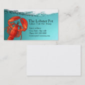 Lobsterbus. kaarten visitekaartje (Voorkant / Achterkant)