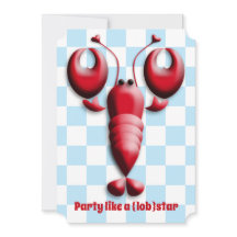 Lobsterfest Lobsterbake Schattige Red Lobster Hear