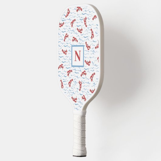 Lobstergolf patroon monogram pickleball paddle (Links)