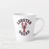 Lobsterkrijger Latte Mok (Rechts)
