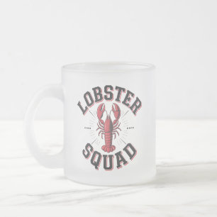 Lobsterkrijgers Matglas Koffiemok