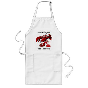 Lobsterliefhebbers Kussen de Kok Schort