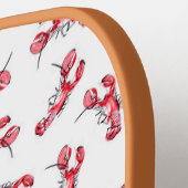 Lobsterpatroon monogram pickleball paddle (Links Detail)
