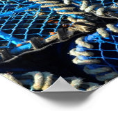 Lobsterpot in Le Croisic in Frankrijk Poster (Hoek)