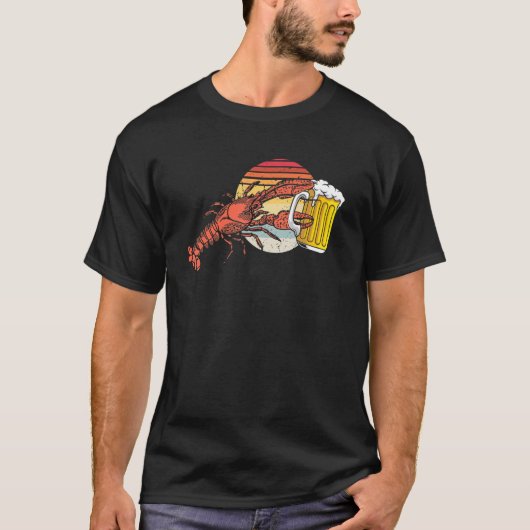  Lobsters Food Drink Vacatings Illustrat: T-shirt (Voorkant)