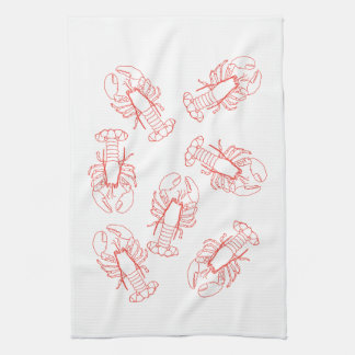Lobsters Galore Tea Towel Theedoek