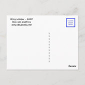 Lobsters met Briefkaart van bling (Achterkant)