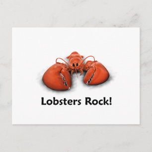 Lobsters Rock! Briefkaart